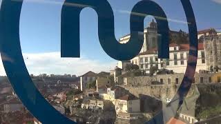 Porto 25 Dezembro 2024 - Postal - De Metro na Ponte D. Luís - @antoniomuraotv