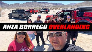 Anza Borrego Desert Overlanding Camping April 2024 in 4K