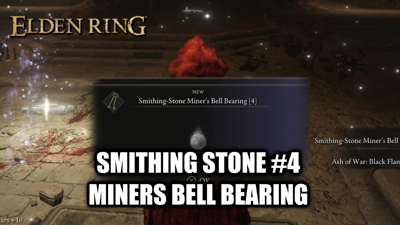 Elden Ring Smithing Stone Miners Bell Bearing 4 Unlimited Buy