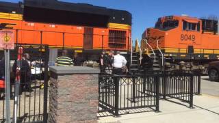 Pedestrian Train Accident In Jamestown
