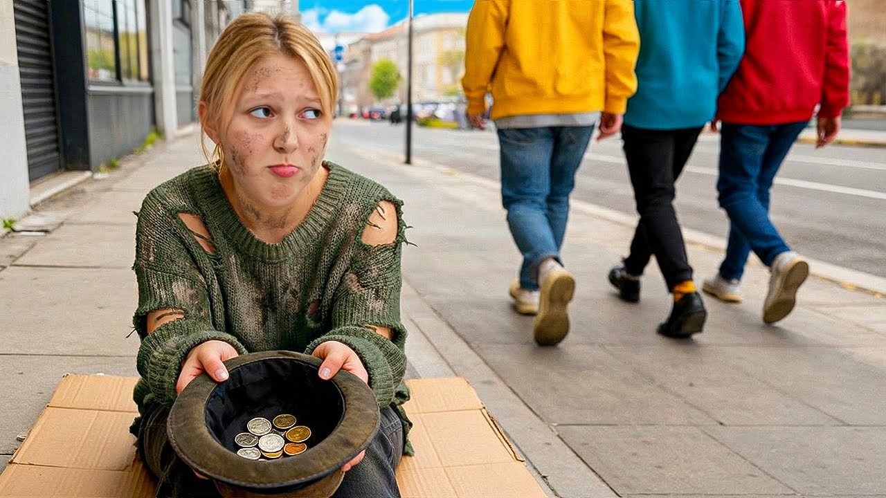 Амелька Превратилась НИЩЕЙ Чтобы Проверить Друзей!