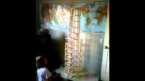 KEVA plank tower (won