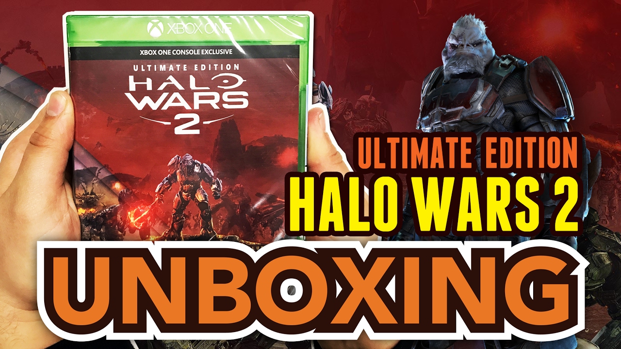 Halo Wars 2 Ultimate Edition Xbox One Unboxing Youtube