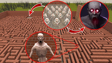 Never Going To Maze Again With ANGRY SCP-096 In Garry