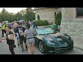 Corvette's and classics @ Riverside Car Show #corvette #stingray #corvettedan @Corvette-Dan