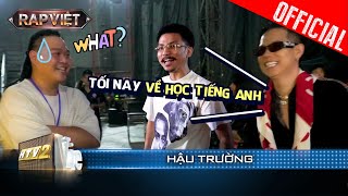 BTS: Andree hùa cùng Richie trêu Yuno & wAvy, BigDaddy chuộc lỗi với vợ vì vụ Nón Vàng|Rap Việt 2023