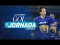 ¡Golazo de tiro libre de Pumas! | #TecateGolDeLasSemifinales