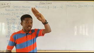 How to Simplify Fractions with the use of BODMAS | Lesson 5 | Q1 - Q3