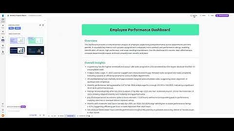 Build an Employee Performance Dashboard in 2 Minutes with AI - Bricks Tutorial