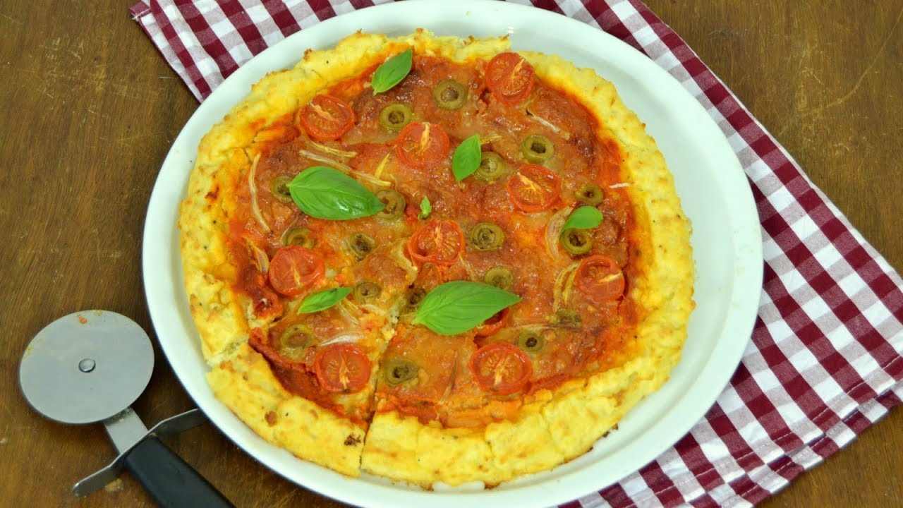 Pizza con base de patata ¡fácil y deliciosa! YouTube Pizza con base de patata ¡fácil y deliciosa! YouTube