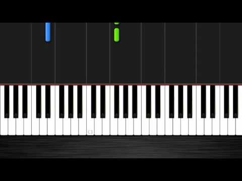 Faded on piano (synthesia) - Ultra Slow Mo version - YouTube