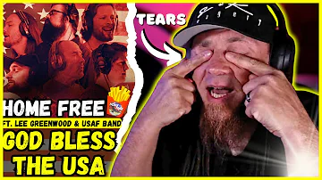 HOME FREE "God Bless The USA" ft. Lee Greenwood & USAF Band  // Audio Engineer & Musician Reacts