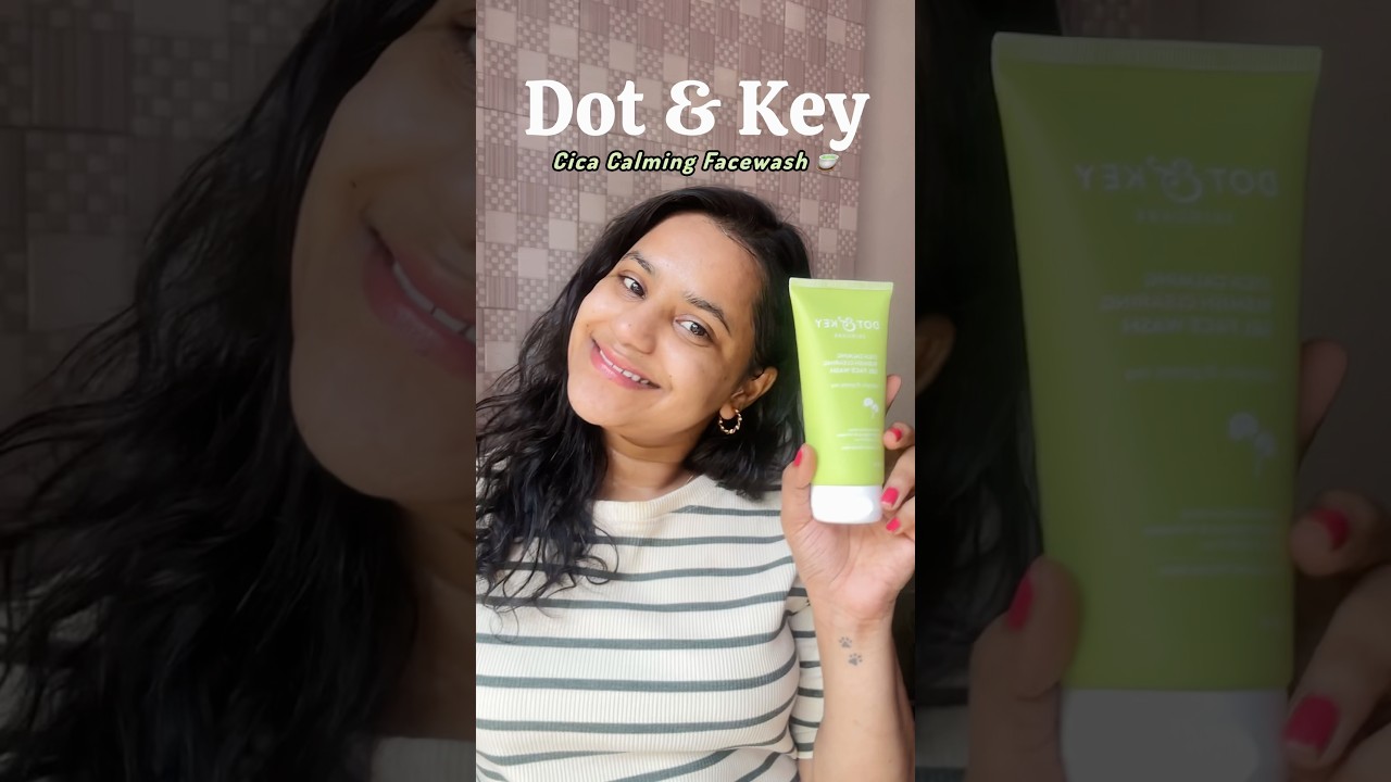 Dot & Key CICA Face Wash for Acne Prone Skin, 2% Salicylic Acid with Green Tea 