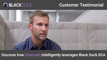 Entersekt Intelligently Utilizes Black Duck SCA - Testimonial Video | Black Duck