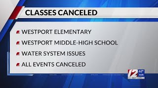 Westport cancels first day of school due to water system issues