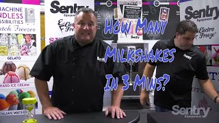 Milkshake Showdown: Angelo vs the clock! Can he make countless shakes in 3 minutes?