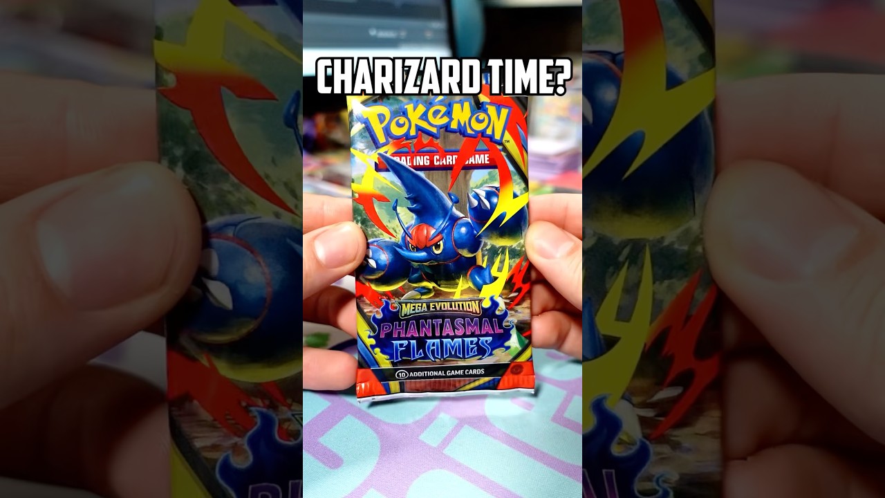 Что внутри? Распаковка коллекционной карточной игры Pokémon TCG «Призрачное пламя»!