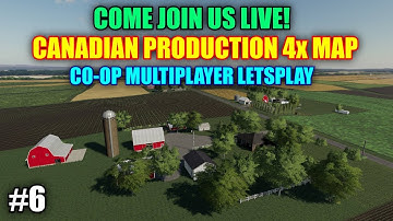 Canadian Production 4x Map (Live Multiplayer Letsplay) Part 6