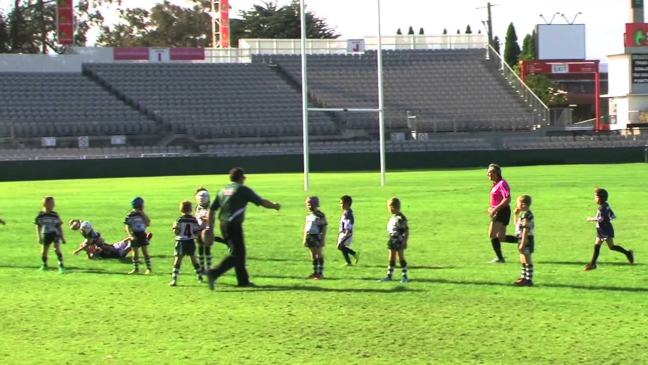 5 Year old Rugby League Under 6 Carving it Up. 2015 Renown United