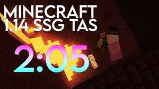 Minecraft 1.14 SSG in 2 Minutes. [TAS]