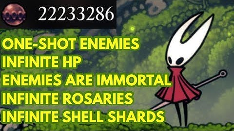 Hollow Knight Silksong GAME CHEATS I made :)