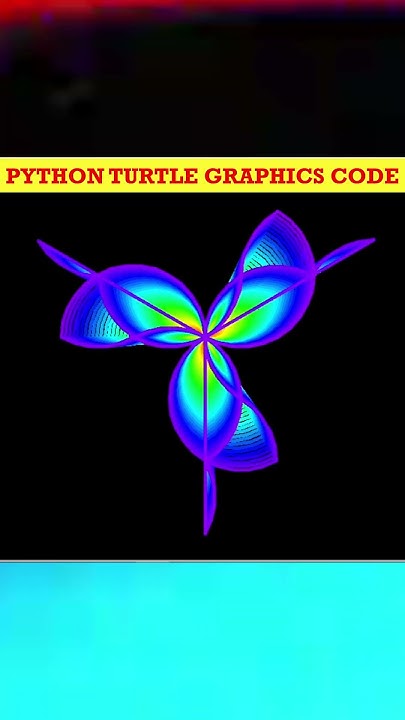 Python Turtle Graphics Code: Beautiful Tie Drawing. - YouTube