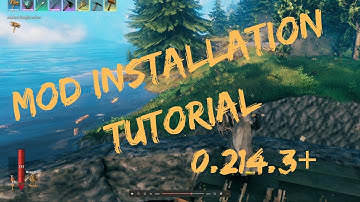 Valheim(0.214.3) mod install tutorial using r2modman