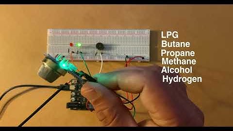 Arduino Project - Smoke Detection Alarm using MQ-2 Gas Sensor including Code