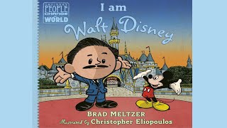 Read Aloud| I Am Walt Disney by Brad Meltzer | CozyTimeTales