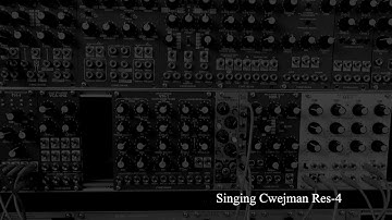 Ellende: Singing Cwejman VC0-2RM (Eurorack Modular synthesiser study)