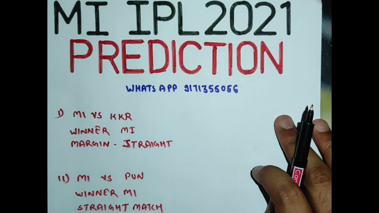 Mumbai Indians Winning Matches Prediction | IPL Prediction Guru | Mumbai Indians Ipl 2021 Prediction