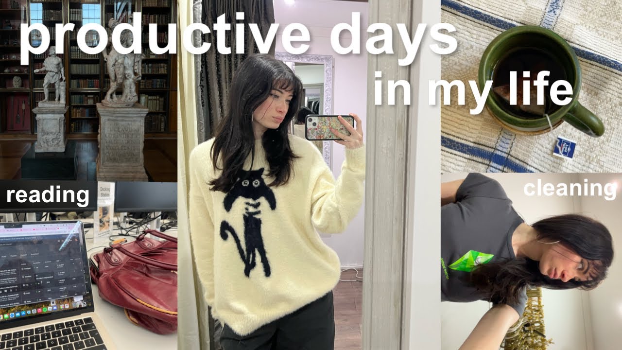 slice of life | REALISTIC AND PRODUCTIVE days in my life 💌 - YouTube