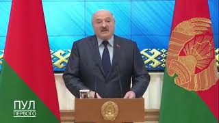 Лукашенко про «пуск ракети Точка-У». Зверніть увагу на обличчя в залі:)
