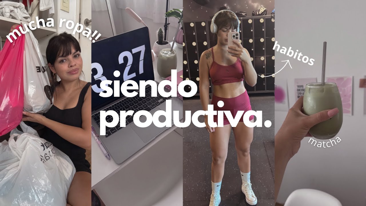 Vamos a FLORES y HAUL de lo que compré + sushi + siendo productiva | VLOG 🤍