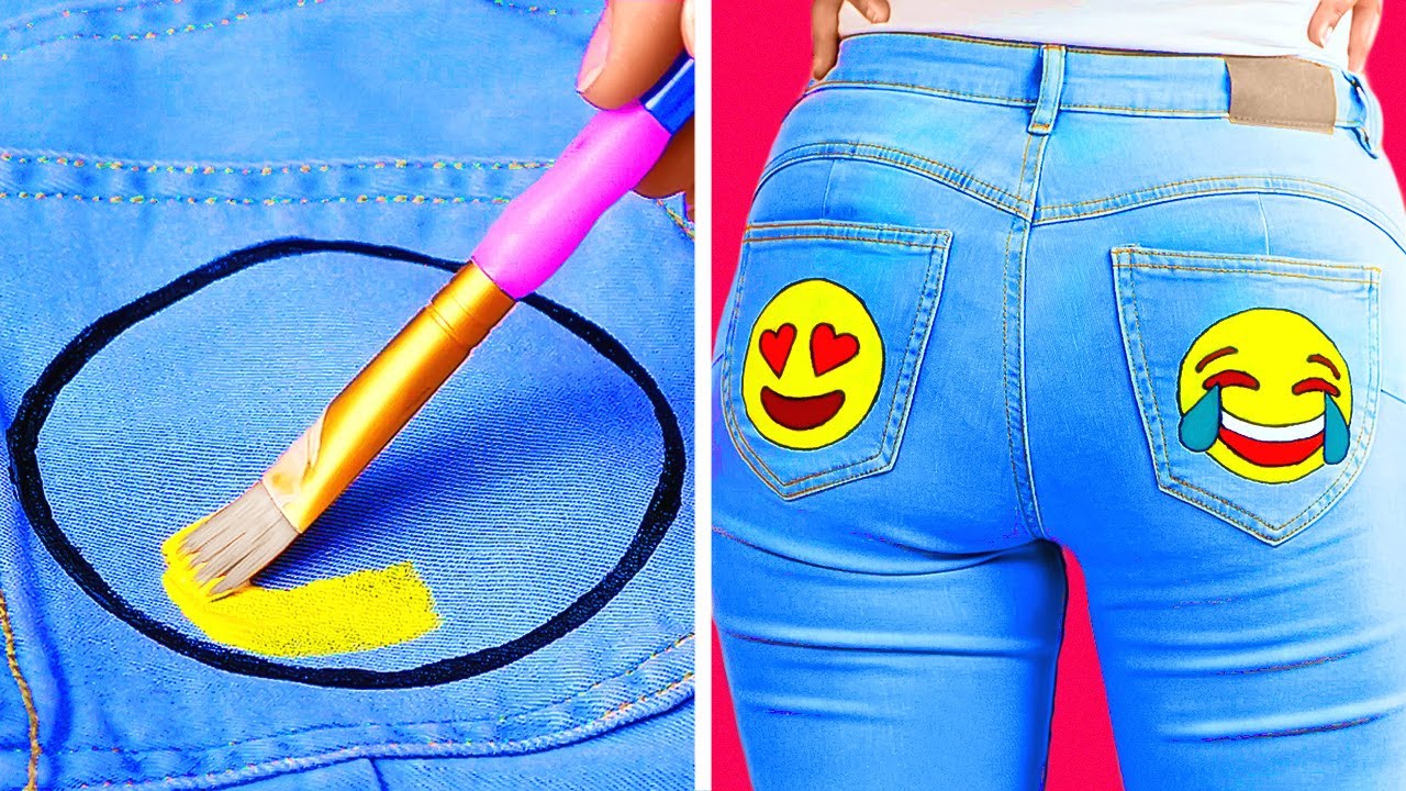 UNBELIEVABLY COOL JEANS HACKS || Genius Ways To Repurpose Your Old Jeans