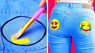 UNBELIEVABLY COOL JEANS HACKS || Genius Ways To Repurpose Your Old Jeans