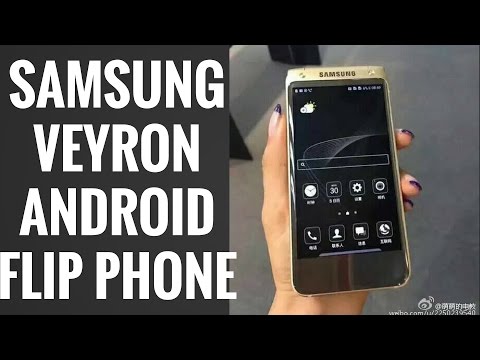 Samsung Veyron (4GB RAM) - A high end Android Flip Phone LEAKED