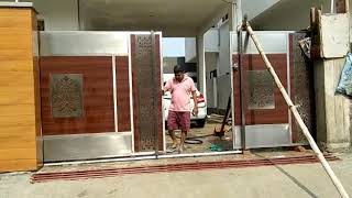 Premium Stainless Steel Sliding Gates In Lucknow, Crafted For Durability And Style Ankur Traders.