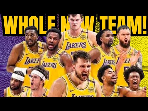 LAKERS WHOLE NEW TEAM!