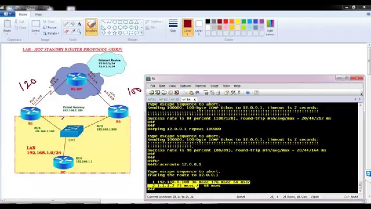 CCNP Switch (300 - 115) version 2.0: HSRP lab - Basic
