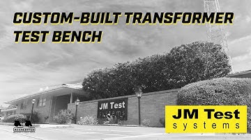 Custom Transformer Test Bench by JM Test Systems