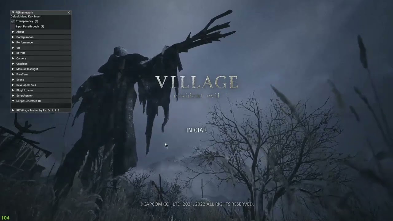 Como instalar ultimate trainer para RE8 village