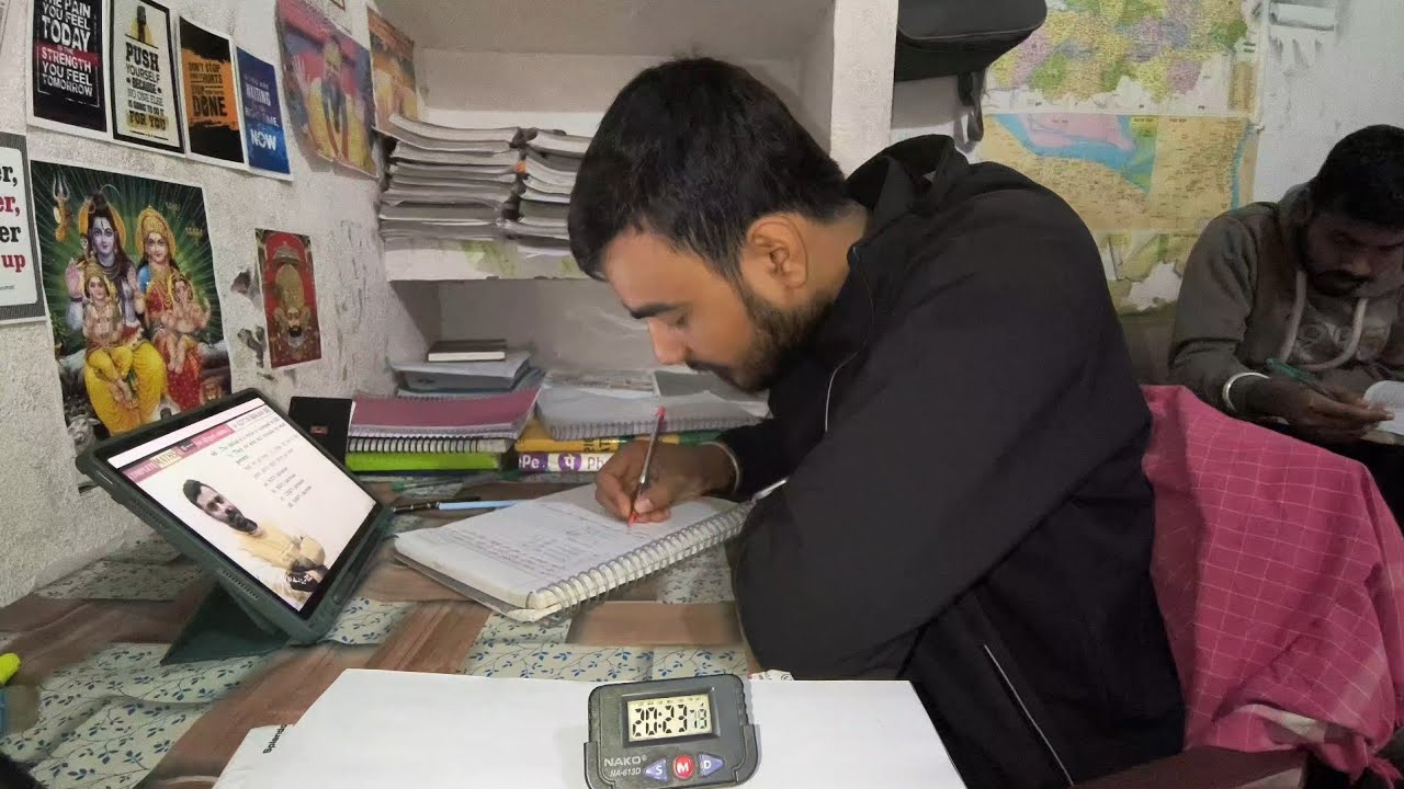Bihar Daroga ASPIRANT LIFE STUDY VLOG DAY-14/75 +8 Hours Study vlog ...