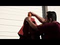 How to Replace Canopy on a Wood Umbrella
