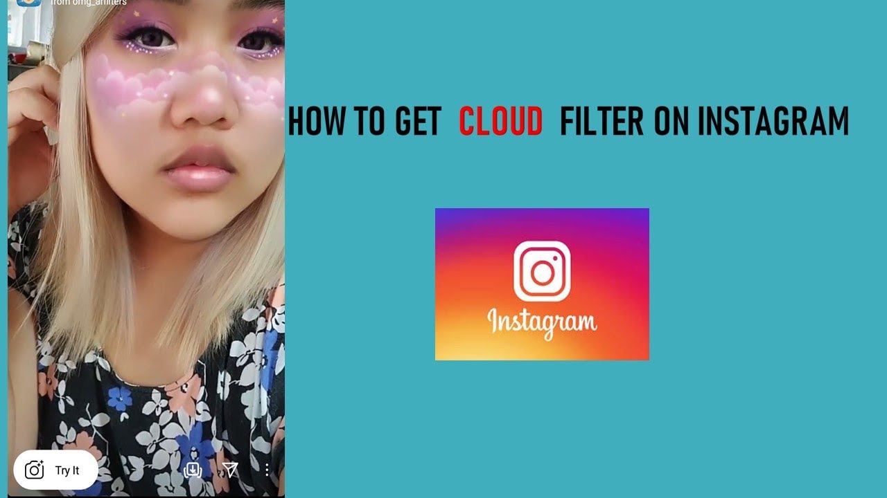 HOW TO GET CLOUD FILTER ON INSTAGRAM YouTube