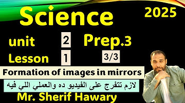Science Prep.3 | Mirrors | Formation of images| U.2 L.1 | Part 3/3 |1st Term ساينس 3 ع لغات المرايا