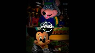 Chuck E. Cheese Vs Mickey Mouse #chuckecheese #animatronics #1v1