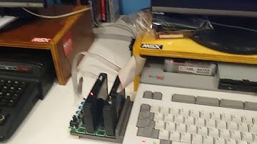 MSX - Comunicação serial (RS-232) - Protótipo 1