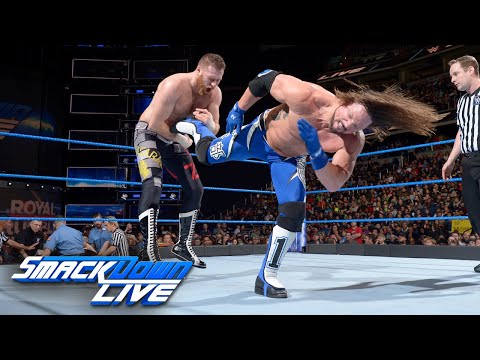 AJ Styles vs. Sami Zayn: SmackDown LIVE, Jan. 23, 2018