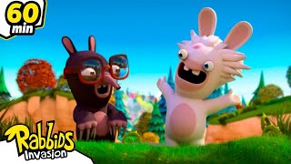 Mad Rabbid craziest inventions | RABBIDS INVASION | 1H New compilation | Cartoon for Kids